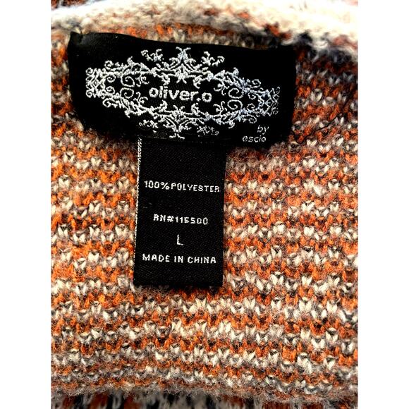 Oliver O Long Cardigan Sweater Size Large - Picture 5 of 5